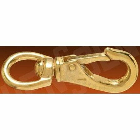 HENSSGEN 0251B Snap 3T Brass 3/4 Swivel Boat 0251B 3T